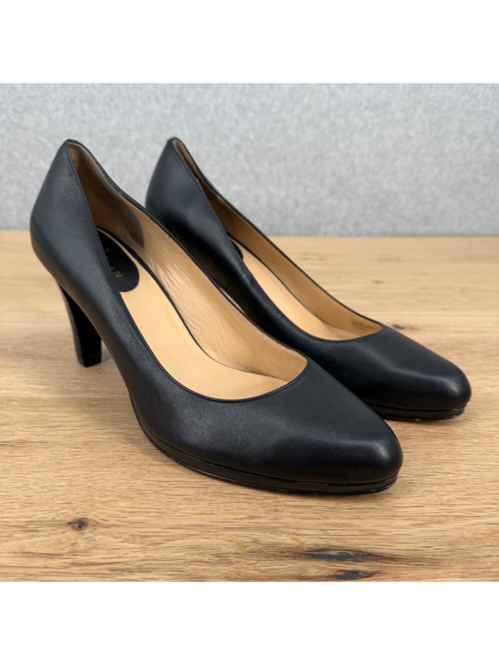 Cole Haan Womens Air Margot Dress Pump II Heels Size 11B Black Leather Classic